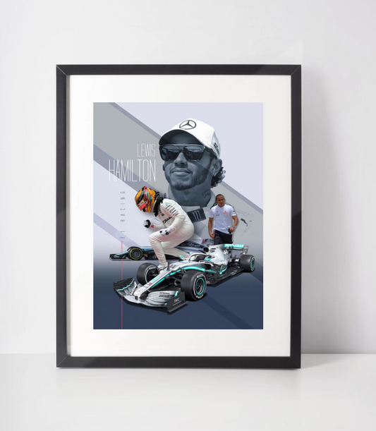 Lewis Hamilton Artwork - Digital Download