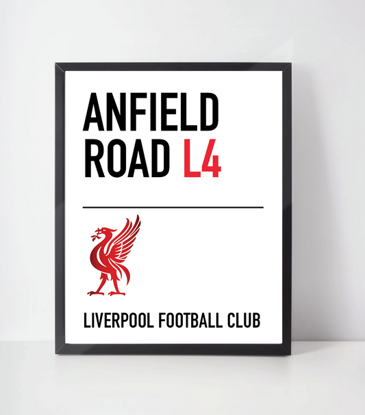 Liverpool Anfield Road Artwork - Digital Download